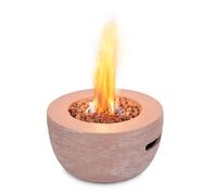 Vitina Gas Fire Pit 40,000 BTU/13kW Cover Stainless Steel Burner