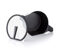 Vitinni 24cm Casserole Pan with Lid, Vertical Standing Space Saving Design, Induction Compatible, Non-Stick, Cast Aluminium