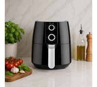 Vitinni 3.8 Litre Black Manual Air Fryer