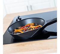 Vitinni 24cm Frying Pan, Vertical Standing Space Saving Design, Induction Compatible, Non-Stick, Cast Aluminium