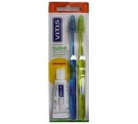 Vitis Access Soft Toothbrush Duplo + Toothpaste 15 ml