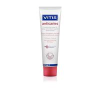 Vitis Anti-Caries Toothpaste 100ml - Enamel Repair Toothpaste with Hydroxyapatite, Xylitol & Fluoride for Remineralising & Sensitive Teeth Care