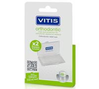Vitis Orthodontic Wax Strips - Braces Wax for Irritation Relief, Gum Protection & Comfort, Covers Sharp Brackets & Wires, Easy-to-Use Orthodontic Wax