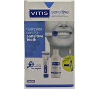 Vitis Sensitive Box Set 3in1 -Complete Care for Sensitive Teeth - Free Sensitive Toothbrush