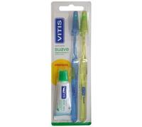 Vitis Duplo Soft Toothbrush + Paste 15ml