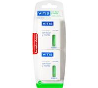 Vitis Vitis Dental Tape with Fluorine and Mint 2x50 ml