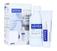 Vitis Whitening Set Box 2in1 with Free Toothbrush - Complete Care with Effective whitening