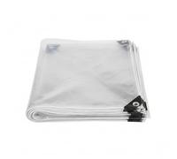 VITIWEDTY Waterproof Heavy Duty Clear Plastic Tarpaulin Sheet, for Garden, Patio, Furniture, Greenhouse, Camping, and Outdoor Weather Protection (1.4x2m)