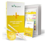 vitocare 25x or 125x Urine Test Strips with 10 parameters, self-Test for Cystitis, Urine Test Strips for Urinary Tract infections, Supports Weight Loss with Low carb, ketogenic Diet (25)