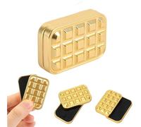 Vitoki Metal Fidget Slider for Adults,All-Direction Magnetic Slide Fidget Toys Anxiety Relief,Office Desk Sensory Toys for ADHD/ADD/Autism