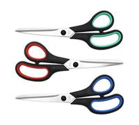 Vitoler 8.5” Scissors,3pcs All Purpose Scissors Heavy Duty Fabric Kitchen,Office School Supplies Desk Accessories