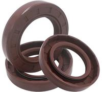 Viton seal,Lip seals,Rubber oil seal， 2 Pcs Oil Seal with Garter Spring, Shaft Diameter 15mm, Outer Diameter 24mm, Length 7mm FKM Skeleton Oil Seal, 15x24x7mm (Color : IDxODxL, Size : 15x35x7mm)