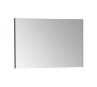 VitrA 1020x695mm Rectangular Mirror - Brushed Chrome Size: 1020x695mm
