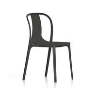 Vitra Belleville Outdoor Chair M. Plastic Shell Deep Black