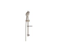 VitrA Bliss 3-Function Hand Shower with Slide Rail - Brushed Nickel Finish: Brushed Nickel