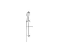 VitrA Bliss 3-Function Hand Shower with Slide Rail - Chrome Finish: Chrome