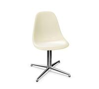 Vitra Eames Fiberglass DSL Dining Chair Parchment/ Chrome