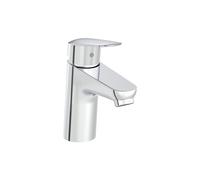 VitrA Flow Round Basin Mixer - Chrome