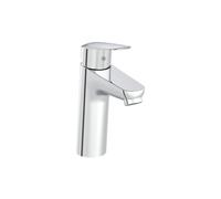 VitrA Flow Round Large Basin Mixer - Chrome