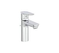VitrA Flow Soft Large Basin Mixer with Waste Lever - Chrome Finish: Chrome