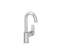 VitrA Flow Soft Swivel Basin Mixer - Chrome Finish: Chrome