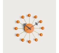 Vitra George Nelson Ball Wall Clock Orange One Size