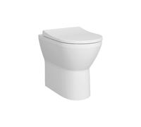 VitrA Integra Rimless Comfort Height Back to Wall Pan Only - White
