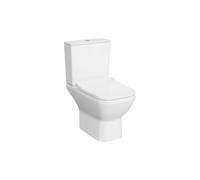 VitrA Integra Square Rimless Open Back Close Coupled Pan Only - White