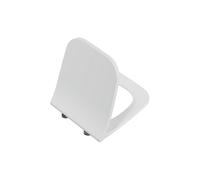 VitrA Integra Square Soft Close Slim Toilet Seat - White Please Select Toilet Seat: Slim Soft Close Seat