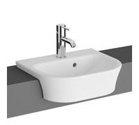 Vitra Koa White Semi-Recessed Basin (W)45Cm