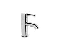 VitrA Minimax Basin Mixer Tap - Compact Single Lever Bathroom Sink Tap, Suitable for Low Pressure Areas - Premium Quality Monobloc Brass Tap, Money and Energy Saving. Fine Chrome Finish