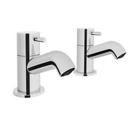 VitrA Minimax S Bath Pillar Taps- Chrome