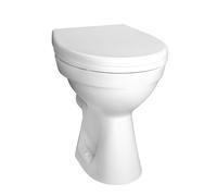 VitrA Norm SpinFlush Freestanding Toilet Rimless 355x400x460mm Glossy White