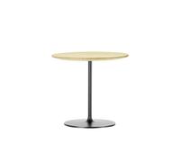 Vitra Occasional Low Table Ø45 Oak/Chocolate