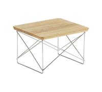 Vitra Occasional LTR Bedside Table Oak/Chrome