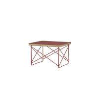Vitra Occasional Table LTR Bedside Table/Side Table Dark Brick/Eames Classic Red