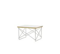 Vitra Occasional Table LTR Bedside Table/Side Table White Laminate/Stainless Steel