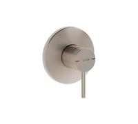 VitrA Origin Integrated 1-Way Diverter - Brushed Nickel Finish: Brushed Nickel