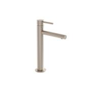 VitrA Origin Tall Basin Mixer - Brushed Nickel Finish: Brushed Nickel