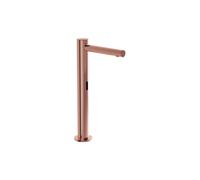 VitrA Origin Touch Free Tall Single Inlet Basin Mixer (Mains) - Soft Copper Finish: Soft Copper