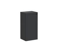 VitrA Root Classic 40cm 1 Door Lower/Base Unit (LH Hinge) - Matt Graphite Finish: Matt Graphite, Handing: Left Hand Hinge
