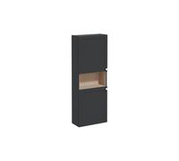 VitrA Root Classic 55cm 2 Door Semi-Tall Unit (LH Hinge) - Matt Graphite Finish: Matt Graphite