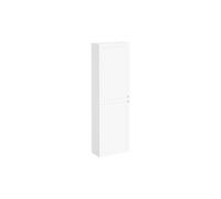 VitrA Root Classic 55cm 2 Door Slim Tall Unit (LH Hinge) - Matt White Finish: Matt White