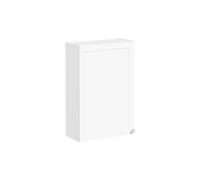 VitrA Root Classic 60cm 1 Door Upper/Wall Unit (LH Hinge) - Matt White Finish: Matt White, Handing: Left Hand Hinge