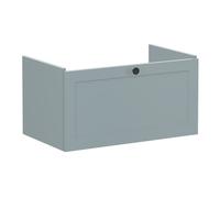 VitrA Root Classic 80cm 1 Drawer Washbasin Unit - Matt Fjord Green Finish: Matt Fjord Green