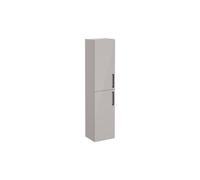 VitrA Root Flat 40cm 2 Door Tall Unit (LH Hinge) - Bright Sahara Beige Finish: Bright Sahara Beige