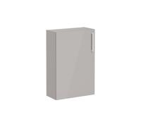 VitrA Root Flat 55cm 1 Door Slim Lower/Base Unit (LH Hinge) - Bright Sahara Beige Size: 55cm, Finish: Bright Sahara Beige, Handing: Left Hand Hinge