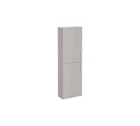 VitrA Root Flat 55cm 2 Door Slim Tall Unit (LH Hinge) - Bright Sahara Beige Finish: Bright Sahara Beige