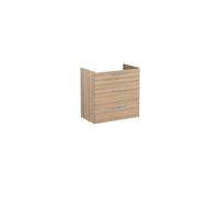VitrA Root Flat 80cm 3 Drawer Washbasin Unit - Natural Oak Finish: Natural Oak
