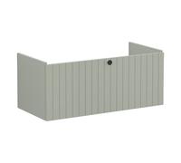 VitrA Root Groove 100cm 1 Drawer Washbasin Unit - Matt Retro Green Finish: Matt Retro Green